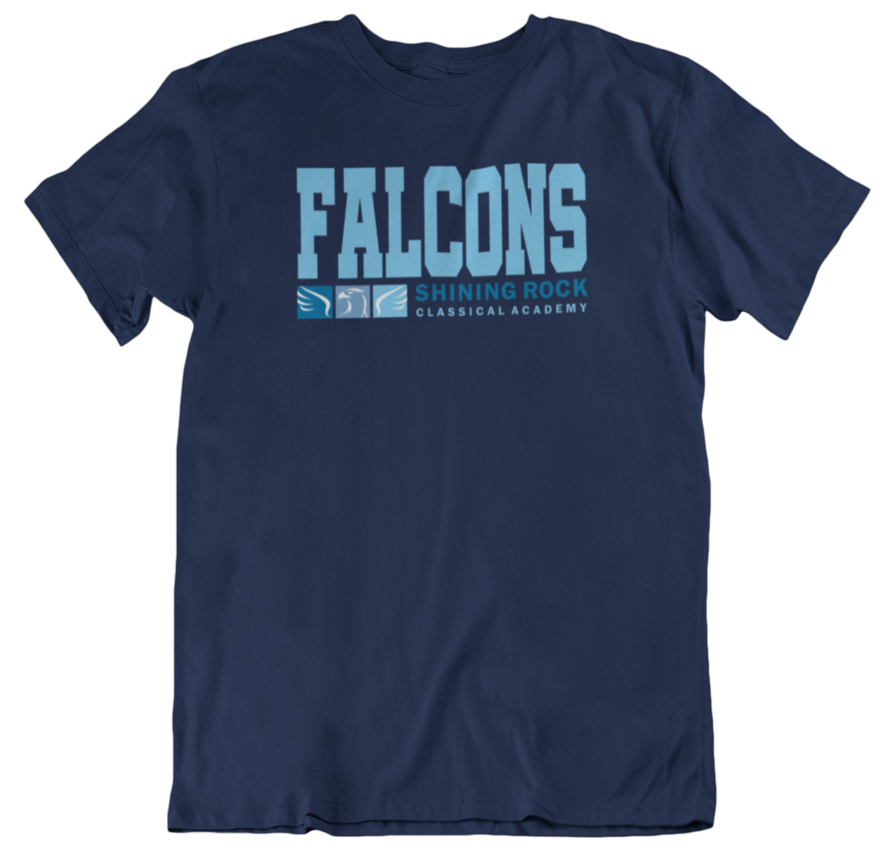 Falcons T Shirt - Shining Rock Classical Academy Spirit Wear