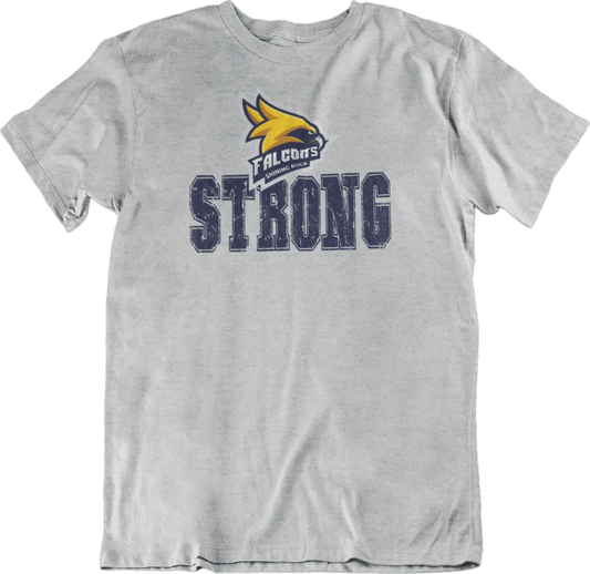Falcon Strong Short or Long Sleeve T Shirt - Shining Rock Classical Academy Spirit Wear
