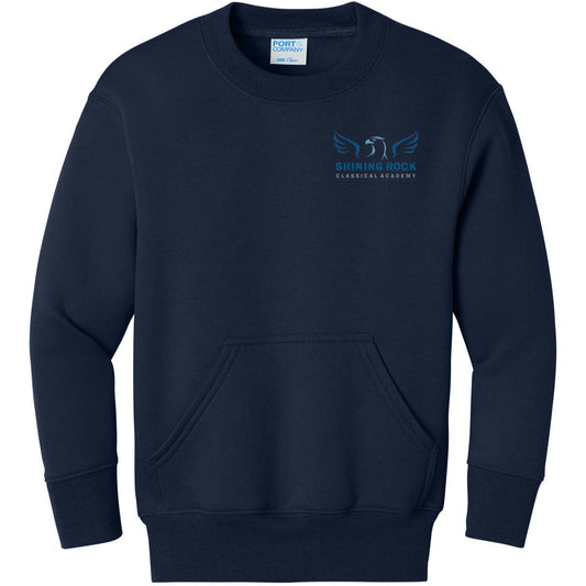 Shining Rock Classical Academy School Pocket Sweatshirt