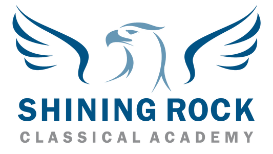 Shining Rock Classical Academy Falcon Sticker.
