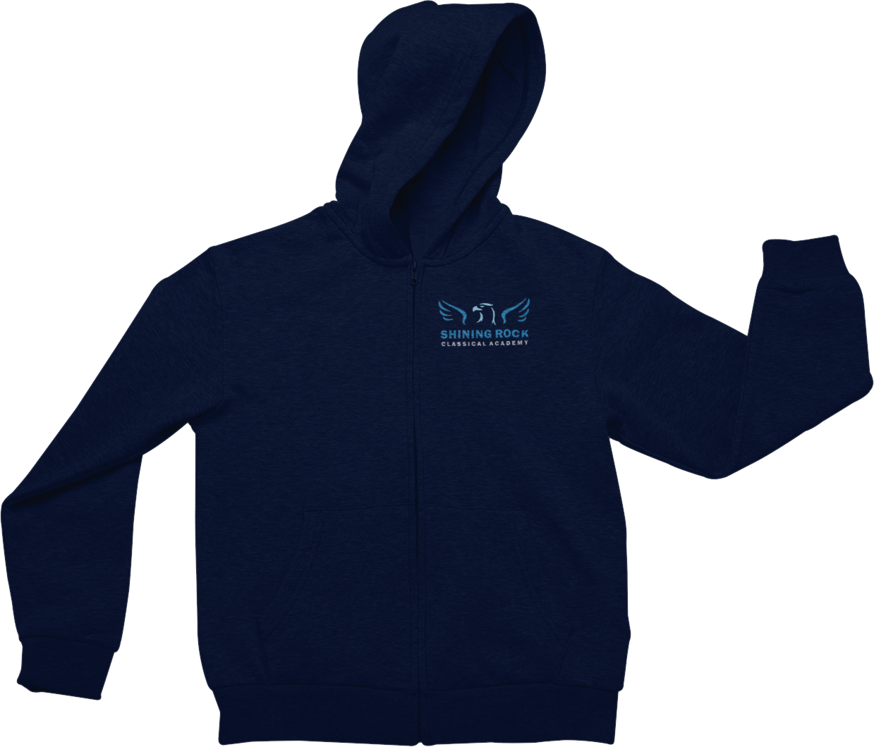 Shining Rock Classical Academy School Zippered Hoodies