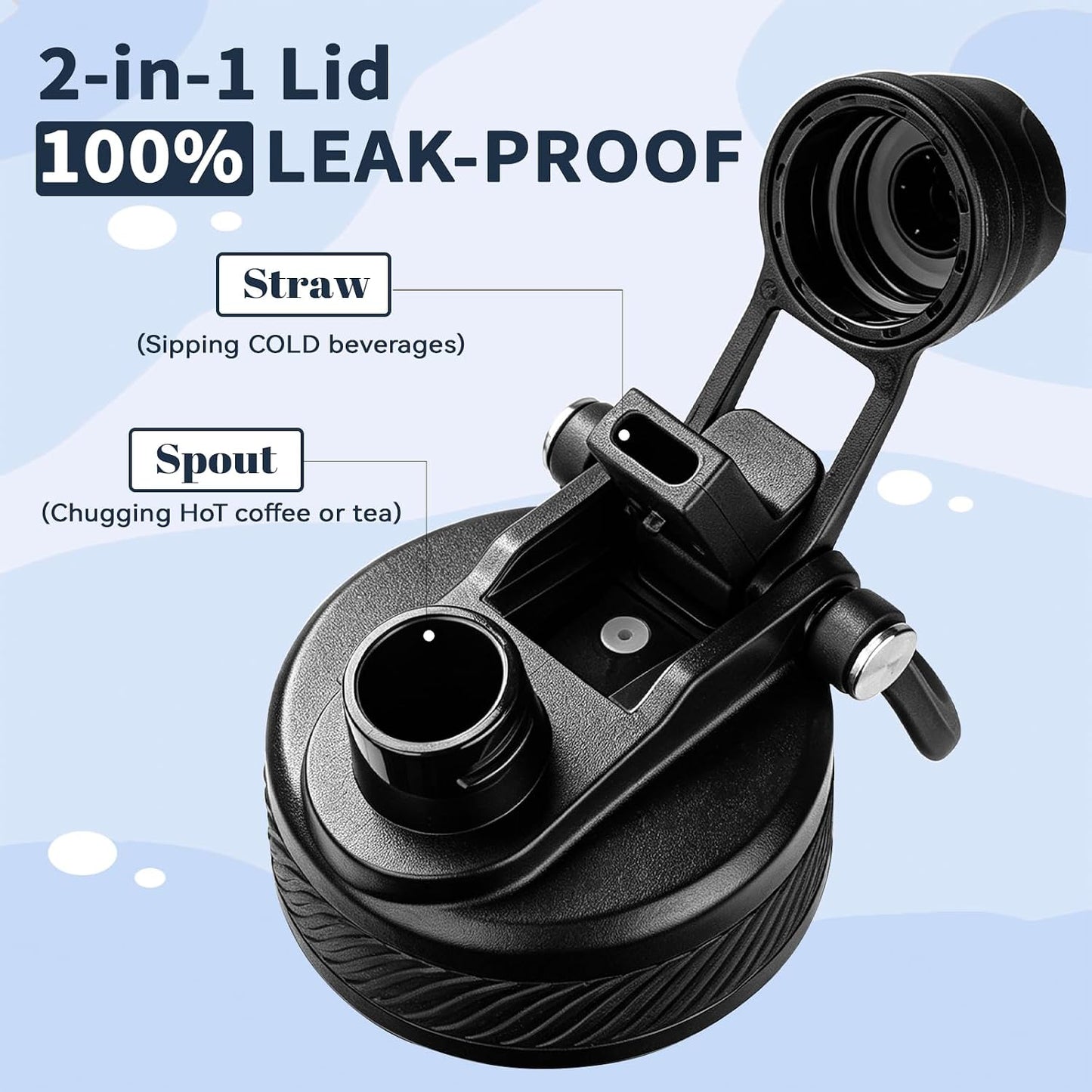 32 oz Water Bottle Laser Engraved Customizable with Name