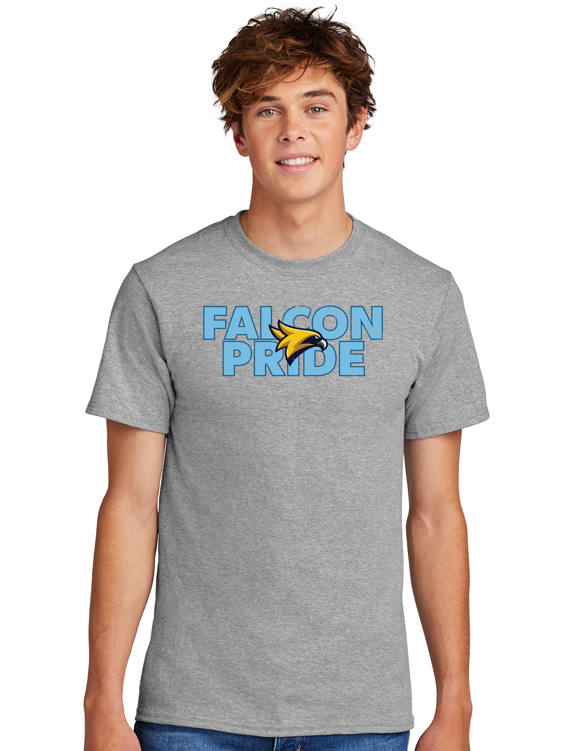 *New for 25/26* Falcon Pride Short or Long Sleeve T Shirt - Shining Rock Classical Academy Spirit Wear