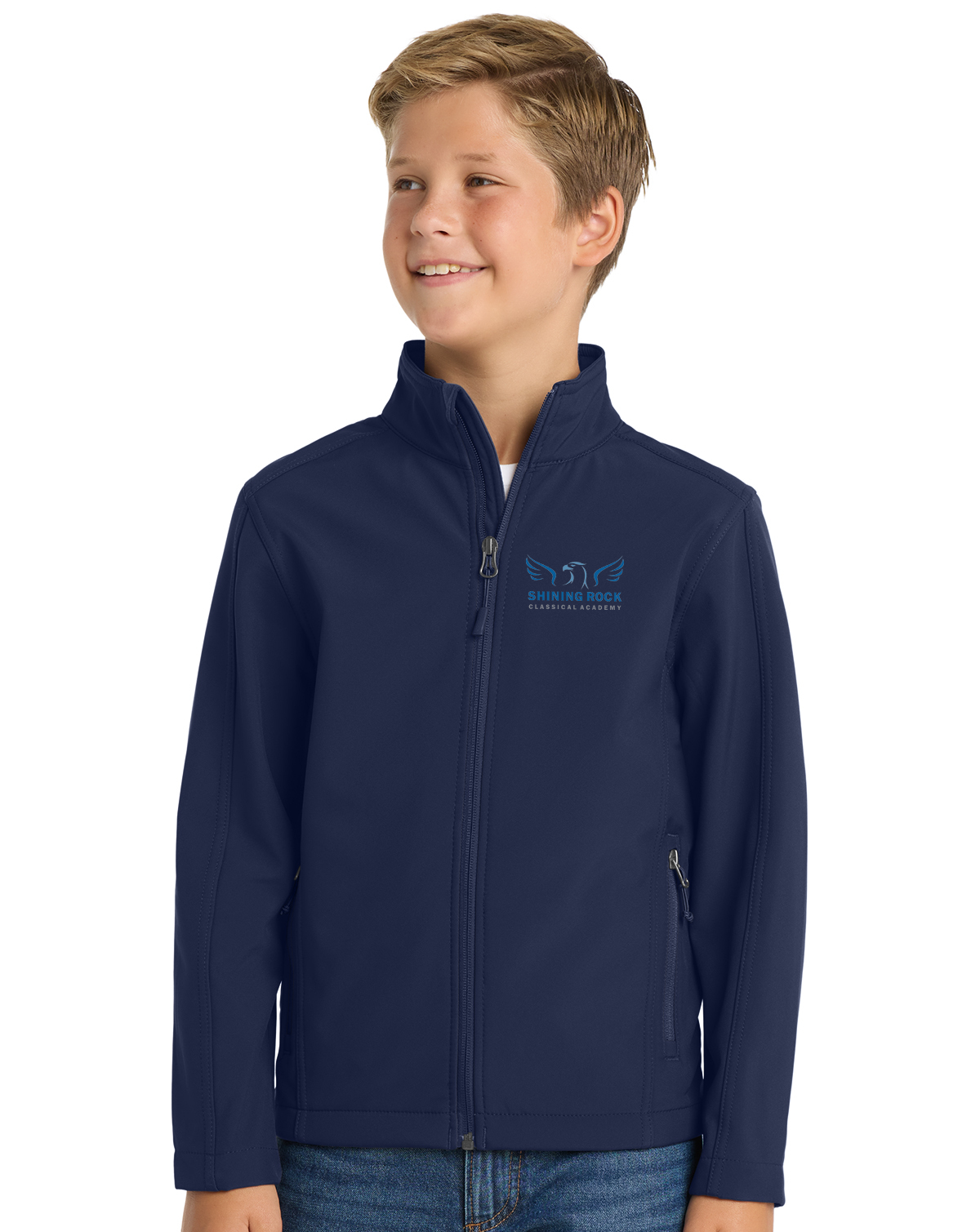 SRCA Soft Shell Zippered Track Jacket