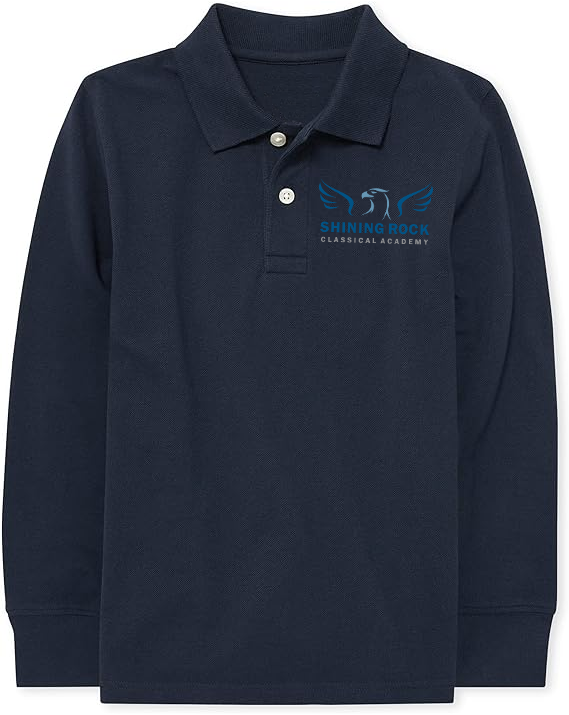 Shining Rock Classical Academy School Uniform Long Sleeve Polo Shirts